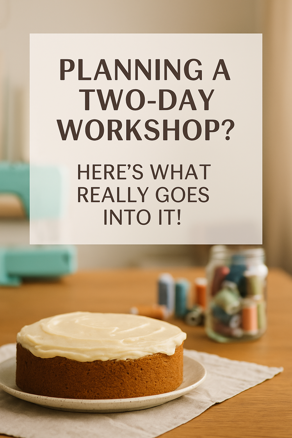 Is a Two-Day Workshop Really Harder to Plan Than a One-Day? Well... Yes and No!