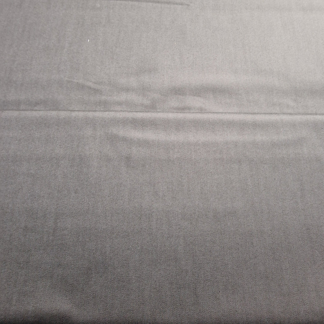 Grey strtch denim fabric available at Eau Brink Studio