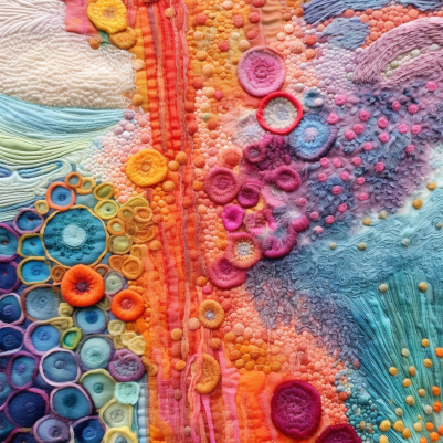 Unleash Your Creativity: Join Our Tuesday Evening Mixed Media Textile Art Group!