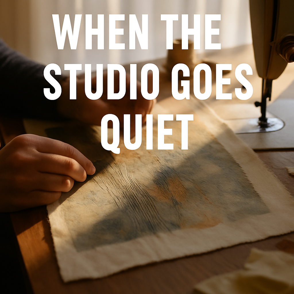 When the Studio Goes Quiet