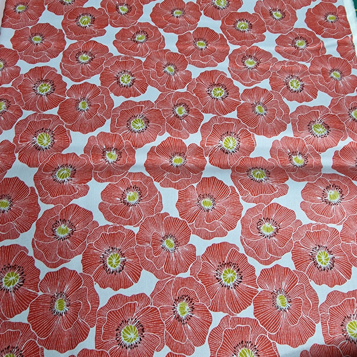 Lewis and Irene Poppies Fabric - 15 colours