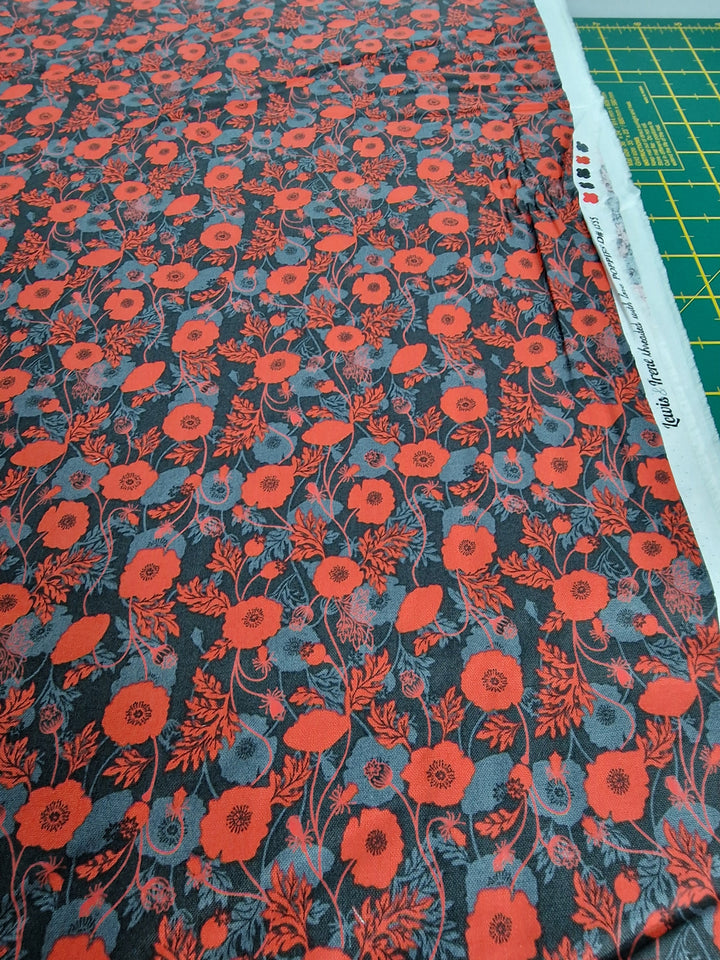 Lewis and Irene Poppies Fabric - 15 colours