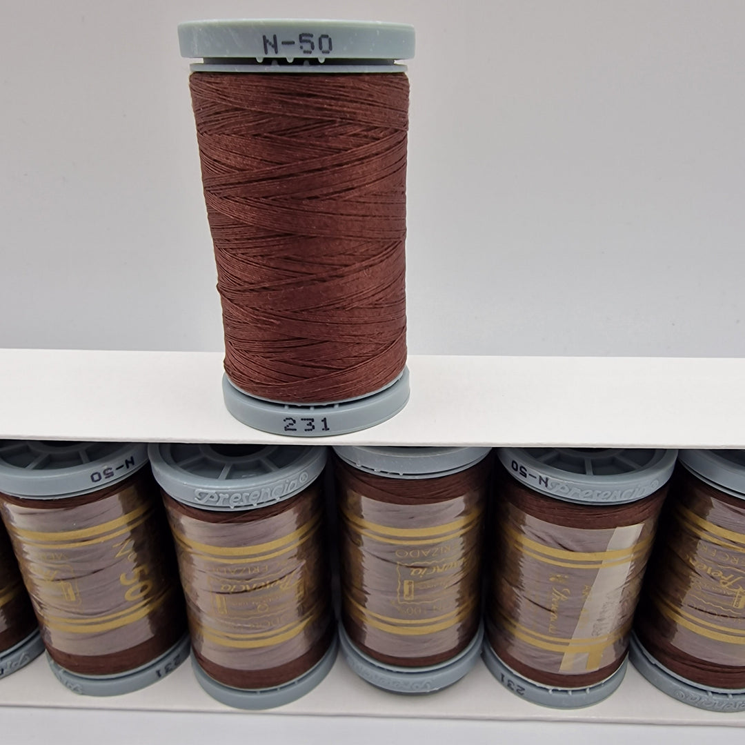 Presencia Threads -Mercerized 100%  Cotton - Brown