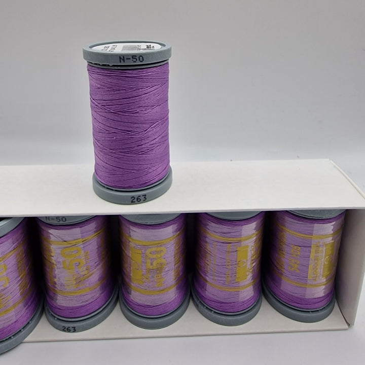 Presencia Threads -Mercerized 100%  Cotton - Purple