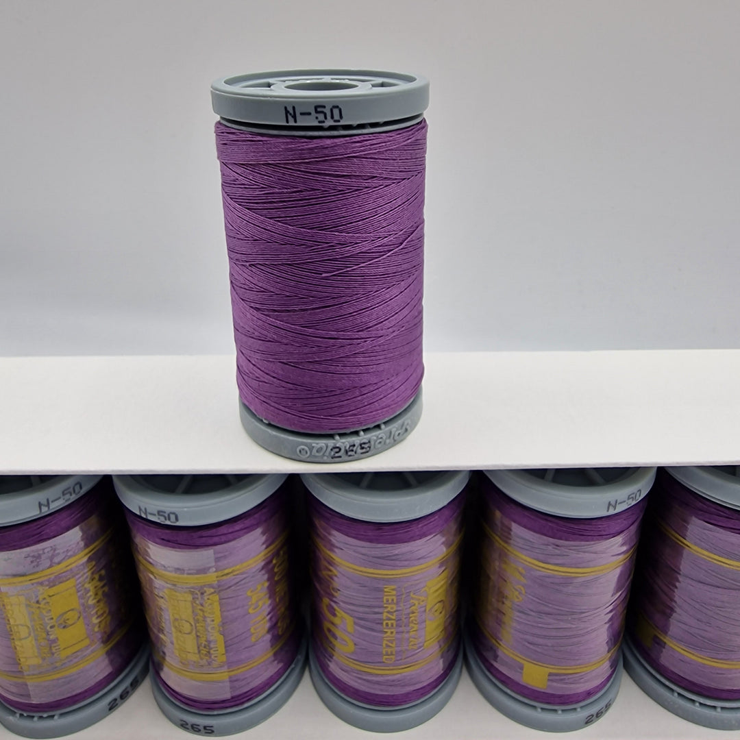 Presencia Threads -Mercerized 100%  Cotton - Purple