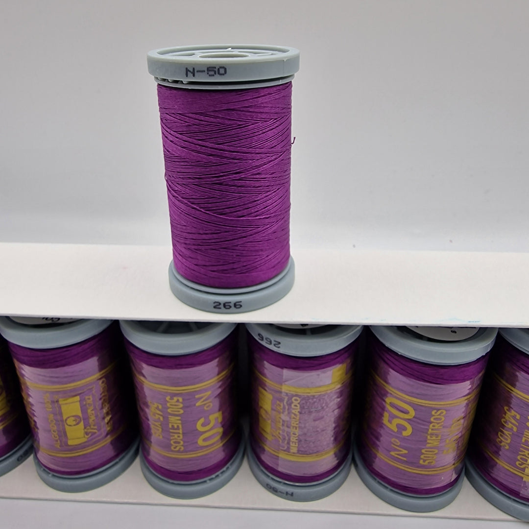 Presencia Threads -Mercerized 100%  Cotton - Purple