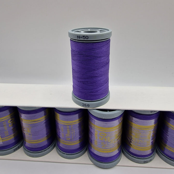 Presencia Threads -Mercerized 100%  Cotton - Purple