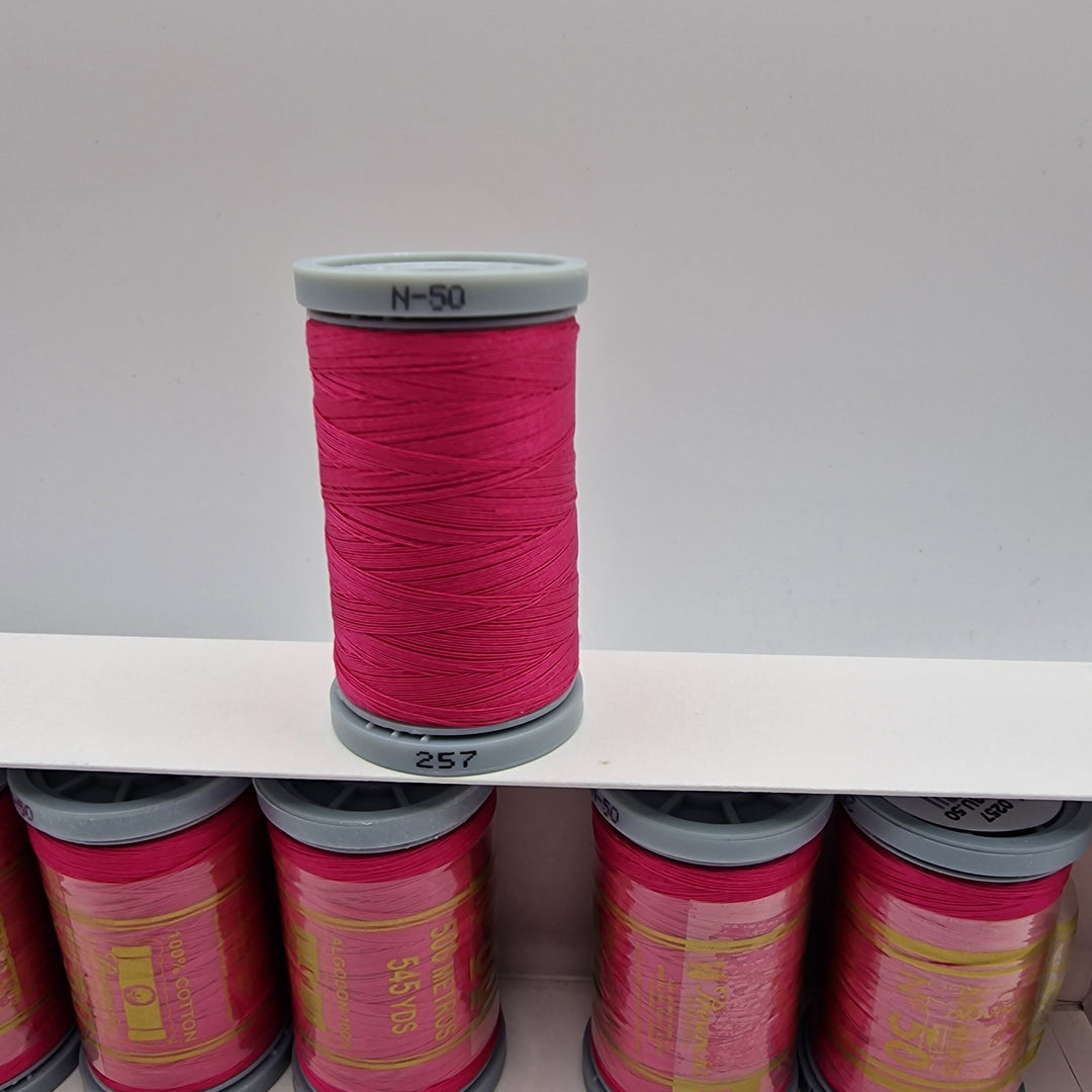 Presencia Threads -Mercerized 100%  Cotton - Pink