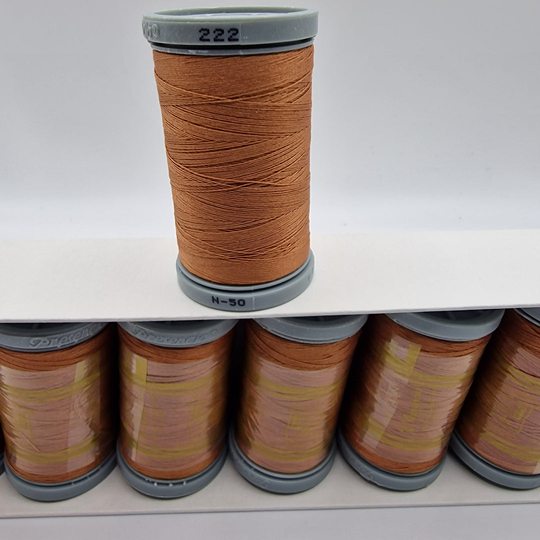 Presencia Threads -Mercerized 100%  Cotton - Orange/Rustic