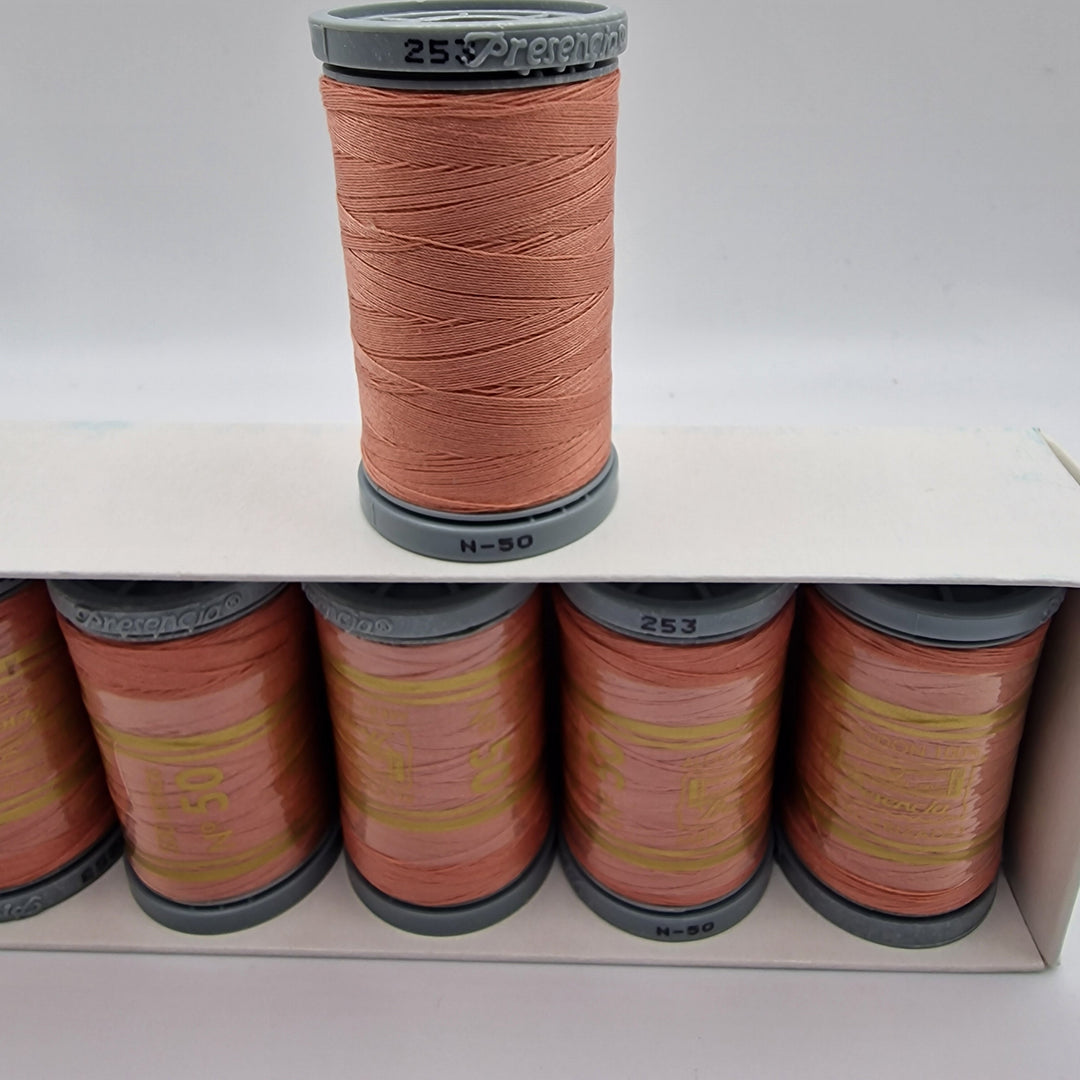 Presencia Threads -Mercerized 100%  Cotton - Orange/Rustic