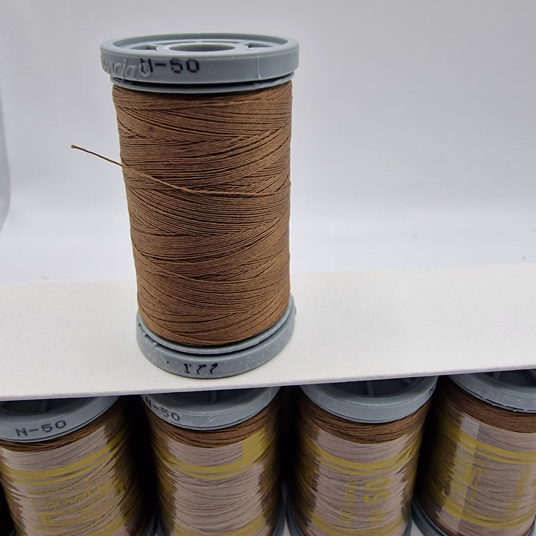 Presencia Threads -Mercerized 100%  Cotton - Brown