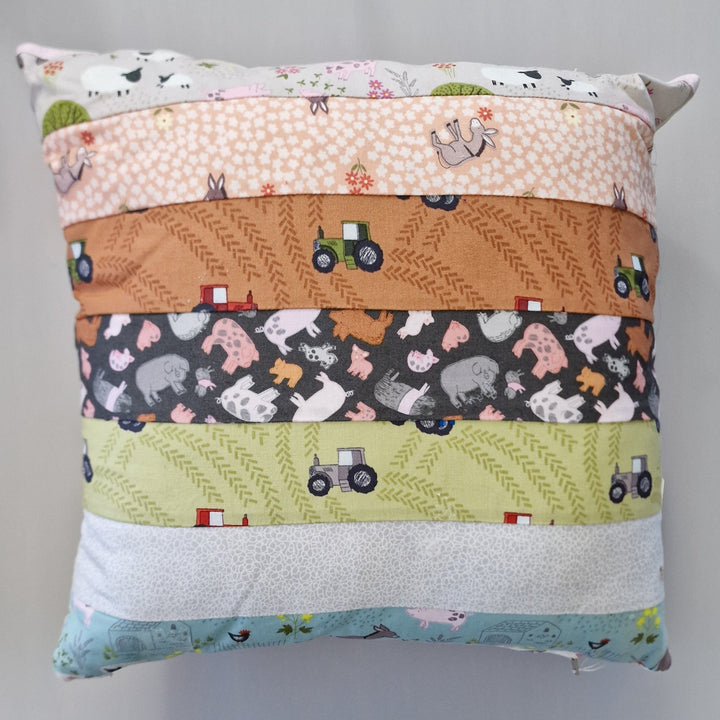 Patchwork cushions