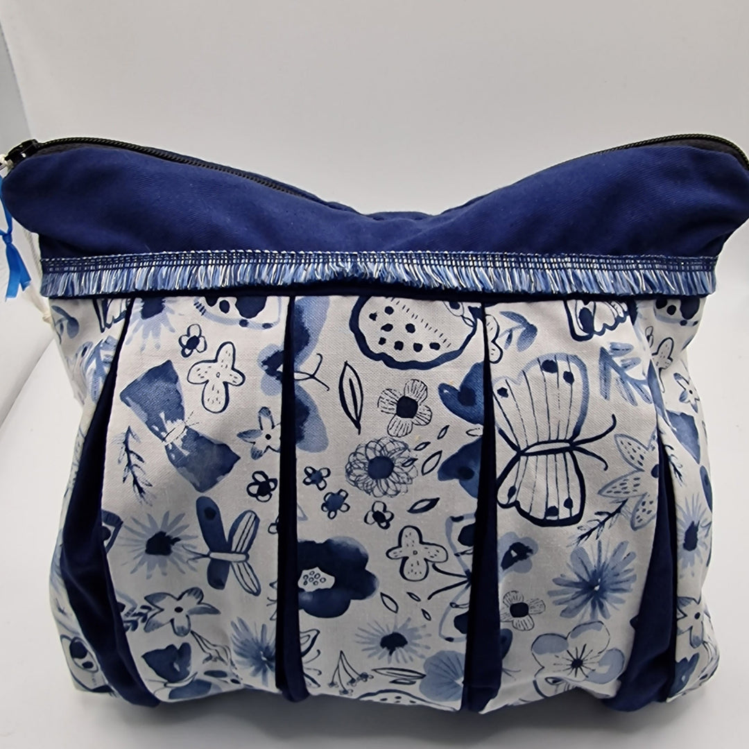 Pleated cosmetic Bag