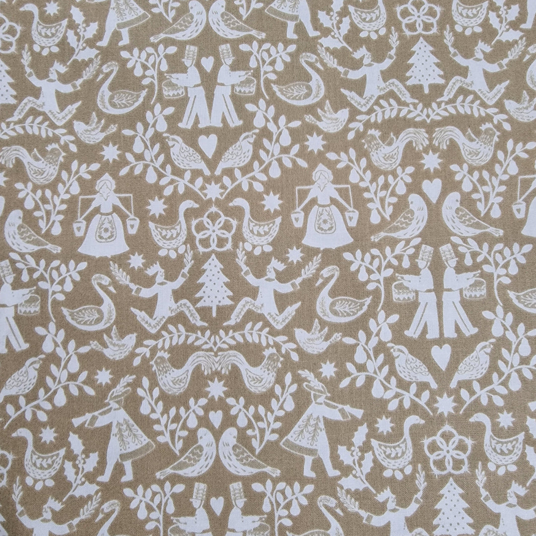 Lewis & Irene 12 Days of Christmas Fabric Collection