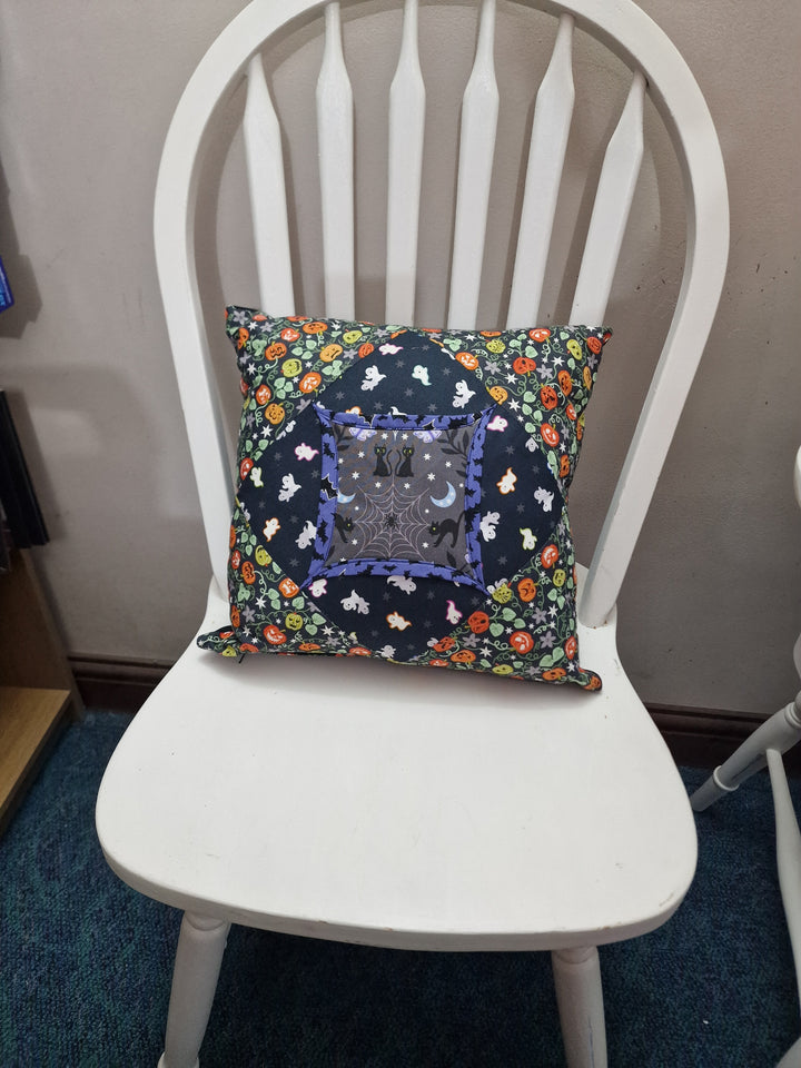 Cathedral Window Cushions – Handmade 14.5" Cushions