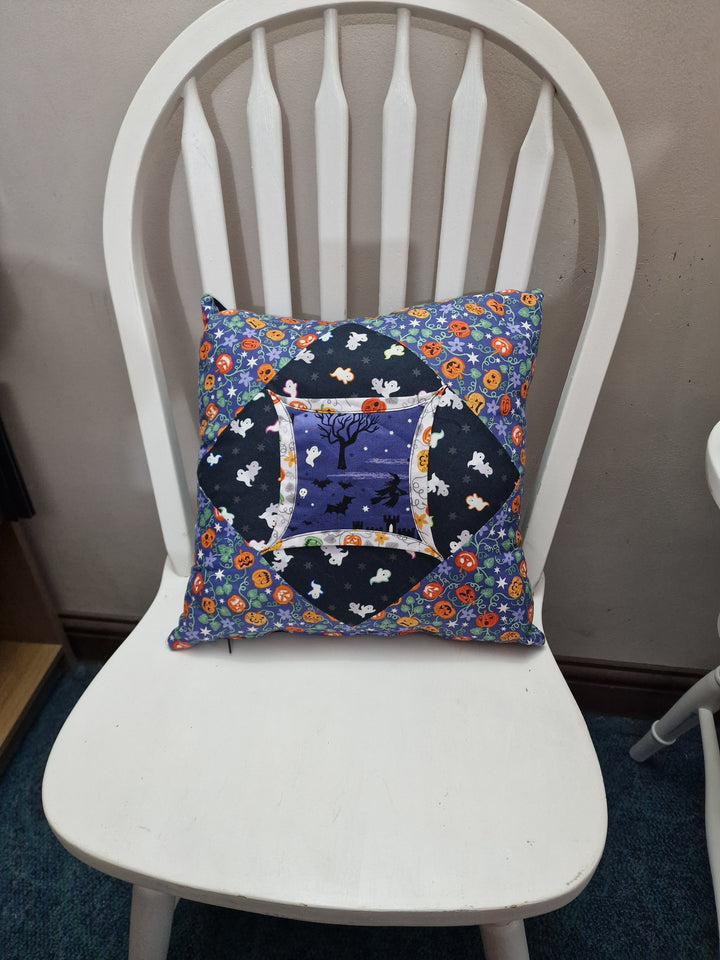 Cathedral Window Cushions – Handmade 14.5" Cushions