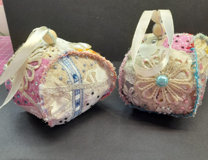 Fabric Baubles with Lizzy Curtis - West Norfolk Textile Fair