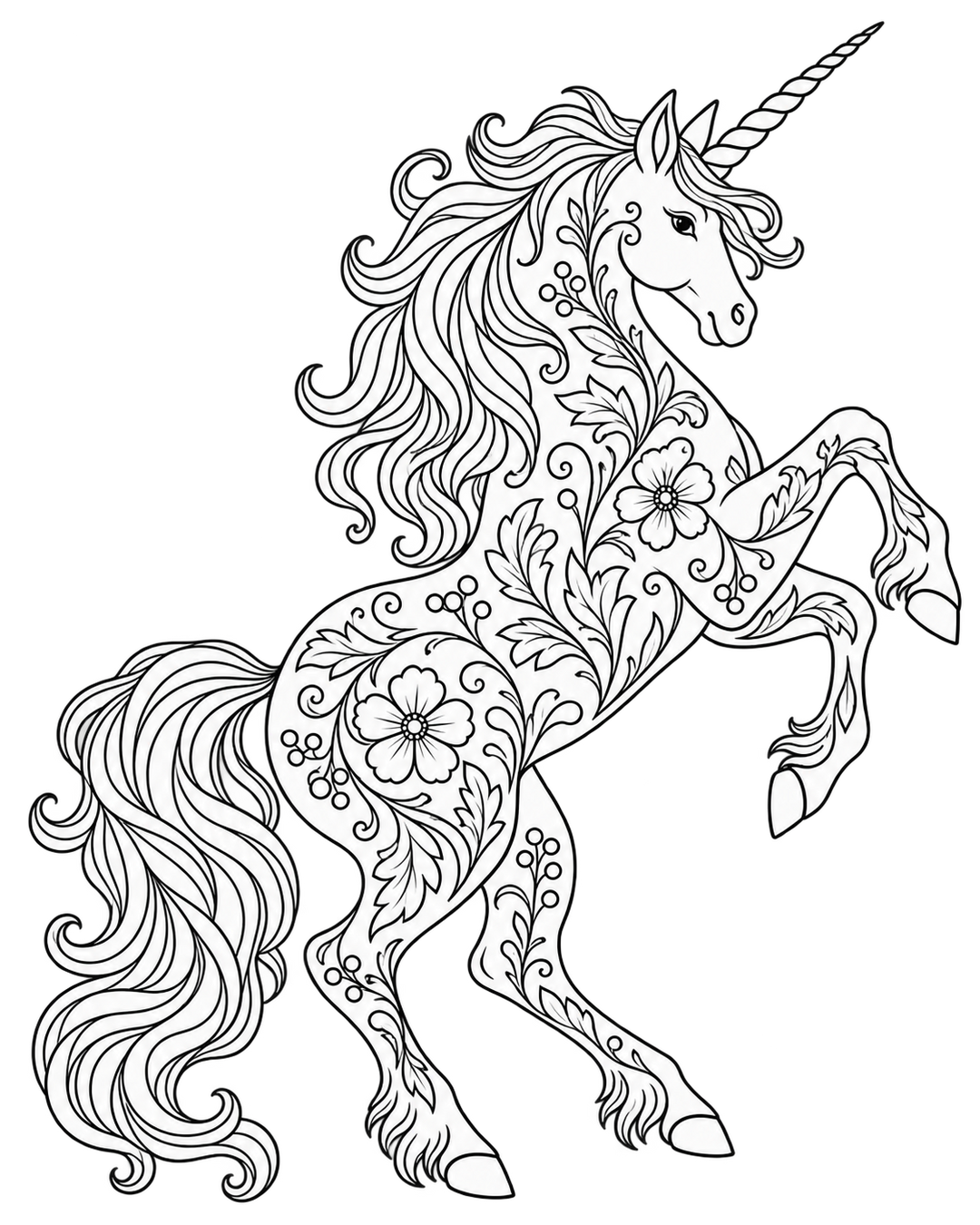 Decorative Creatures: Contemporary Crewelwork – Unicorn