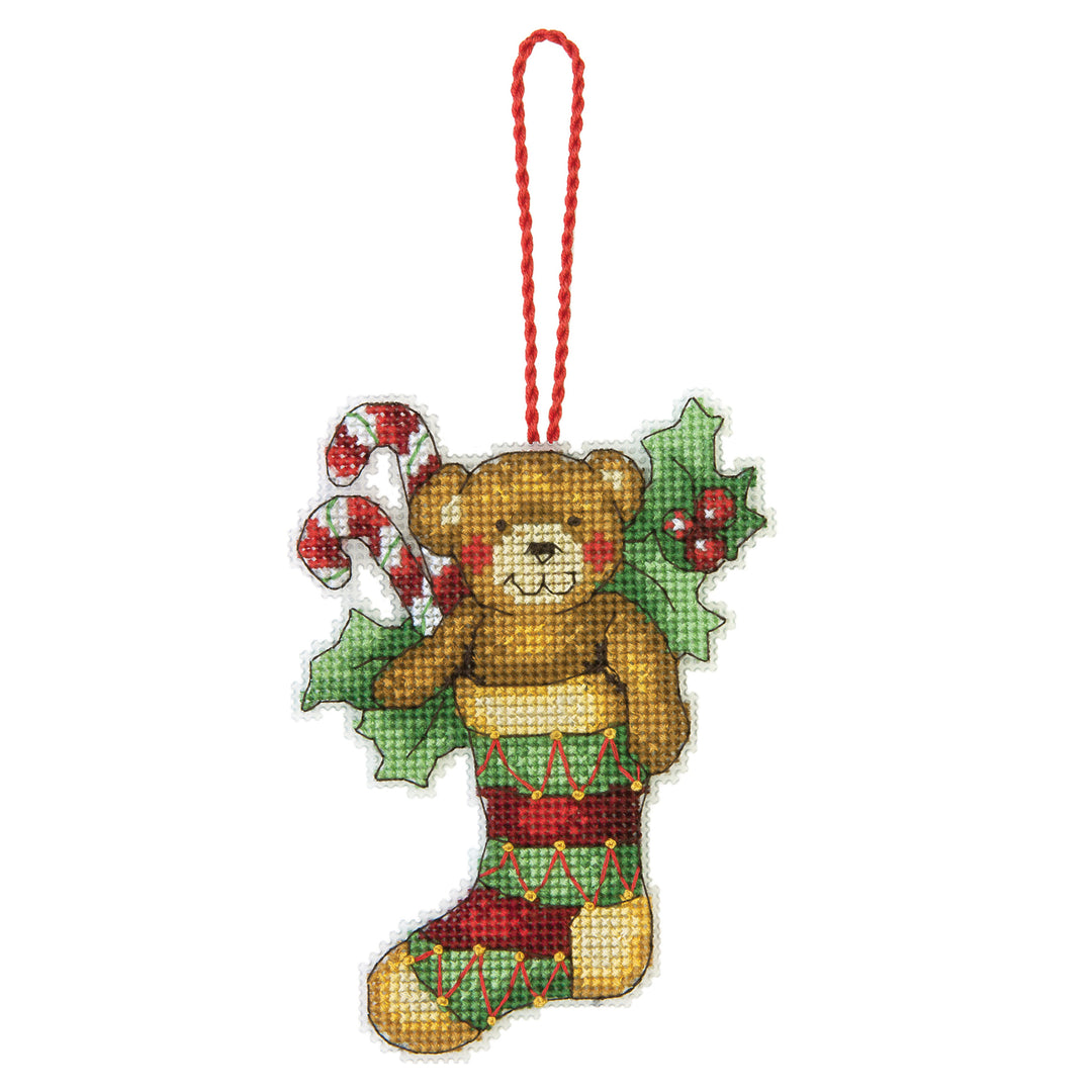 Counted Cross Stitch Kit: Decoration: Bear