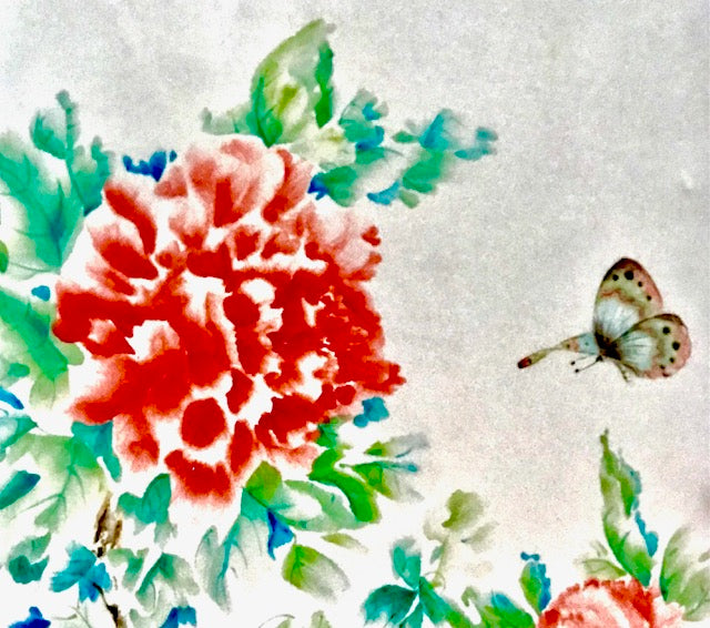 CHINESE BRUSH PAINTING (FLOWERS) Workshop Tutor - Pauline Bull – workshop workshop at Eau Brink Studio in Norfolk
