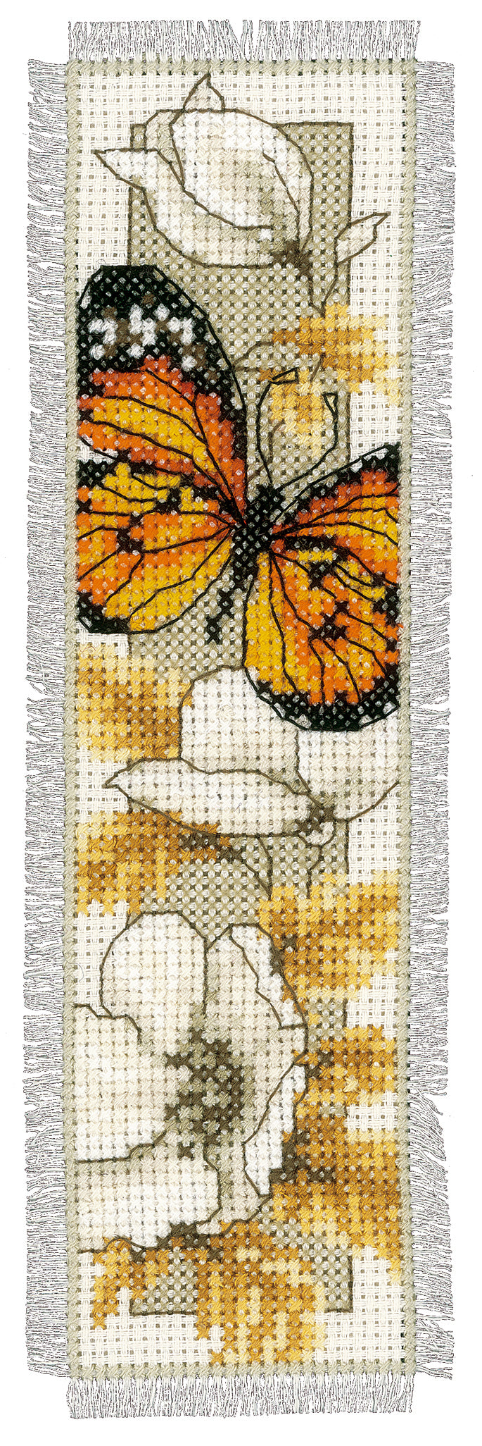 Counted Cross Stitch Kit: Bookmark: Butterfly 2