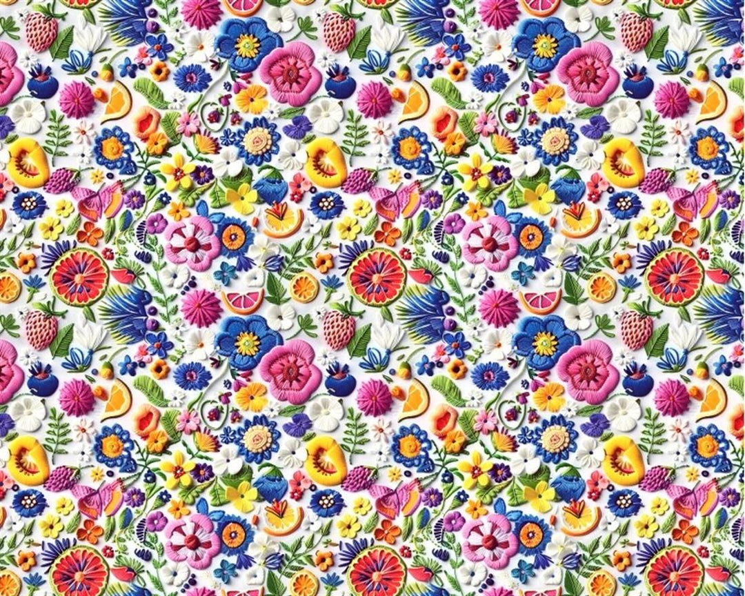 Little Johnny 3D Digital Print Fabric – Cotton Fat Quarter