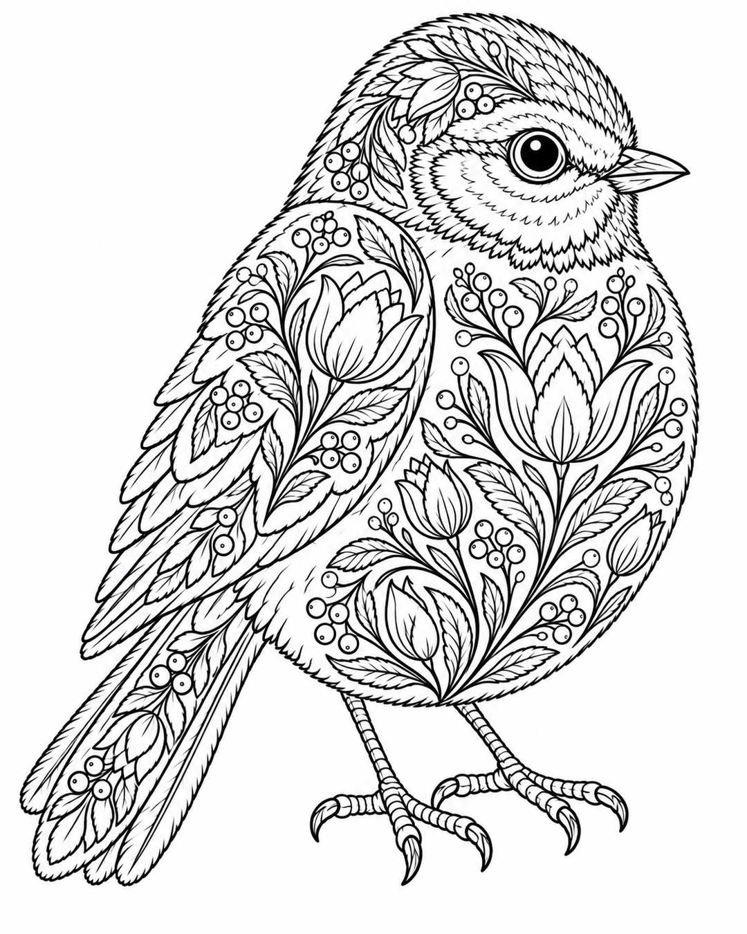 Decorative Creatures: Contemporary Crewelwork – Bird