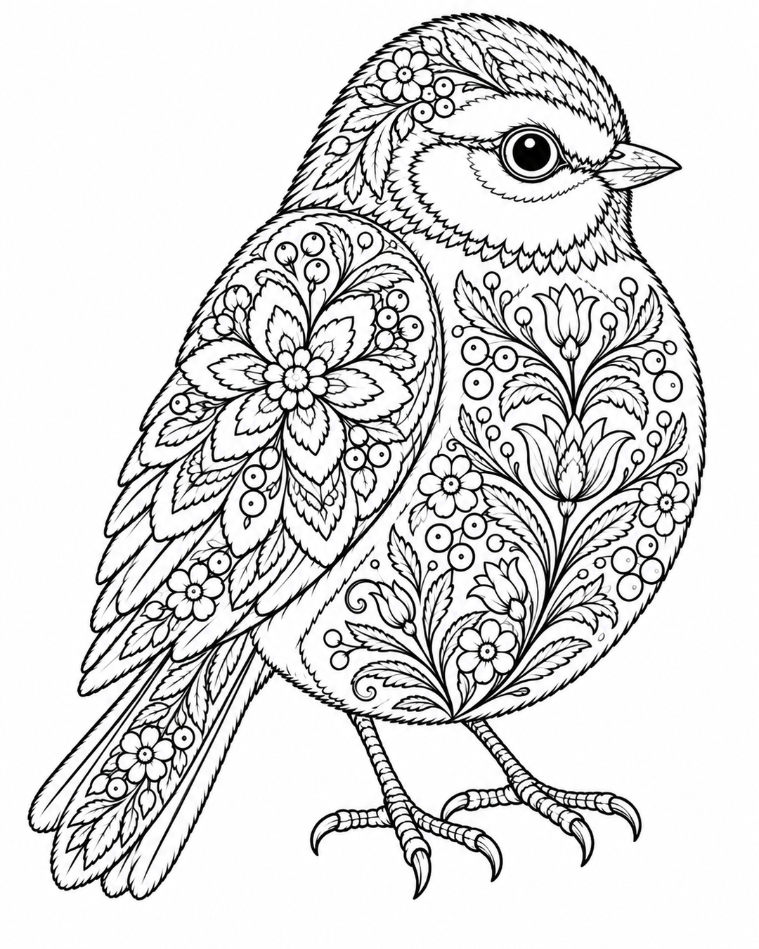 Decorative Creatures: Contemporary Crewelwork – Bird