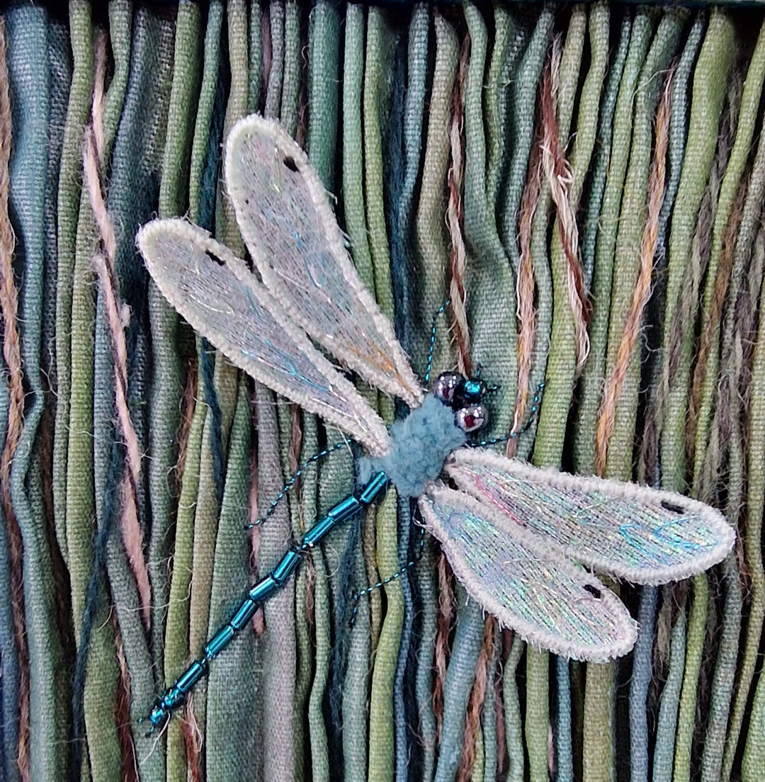 The Art of Stumpwork: Creating a Dragonfly Workshop with Jenny Furlong