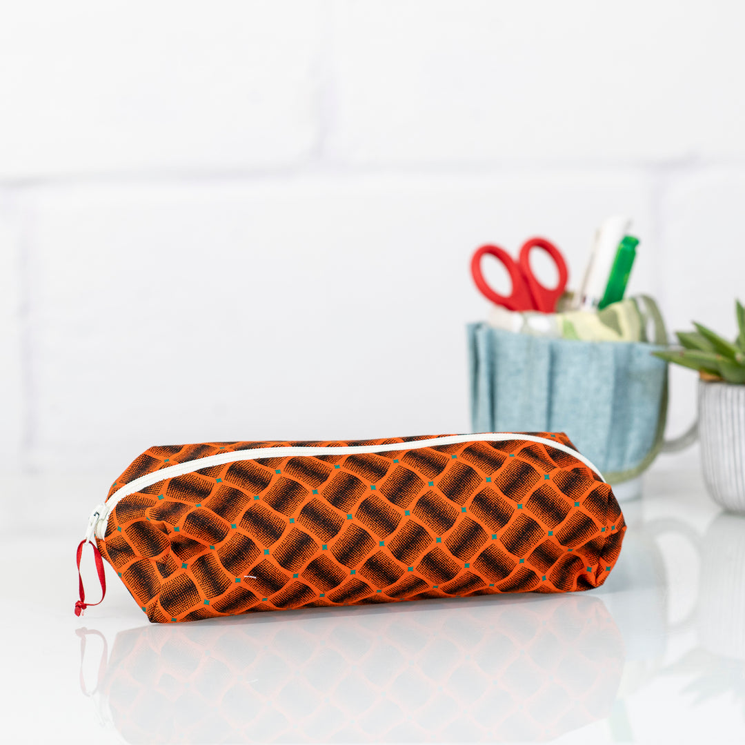 Red Pencil Case