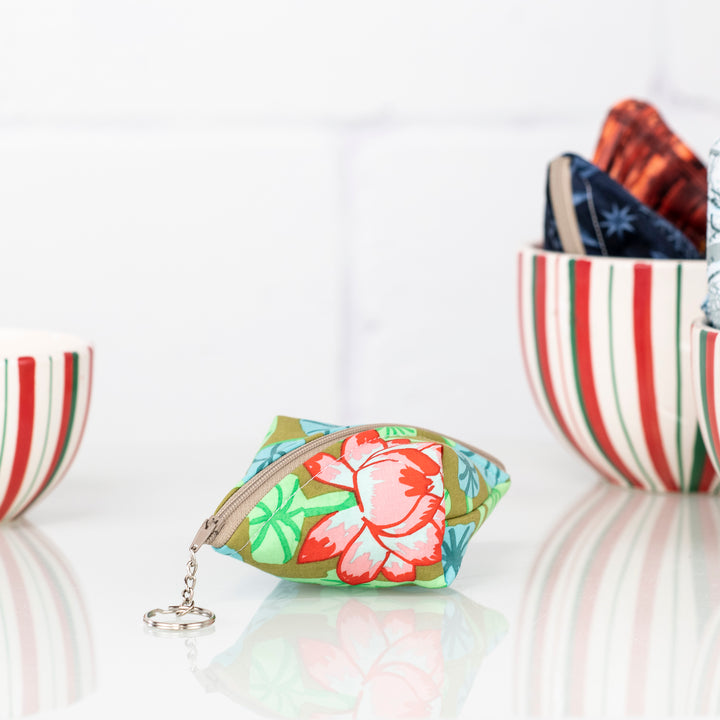 Bright Floral Sweetpea Purse
